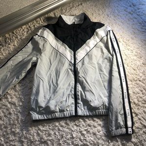 PINK wind breaker worn once!